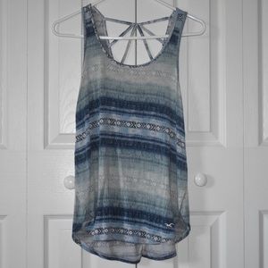 Hollister Cut Out Back Tank